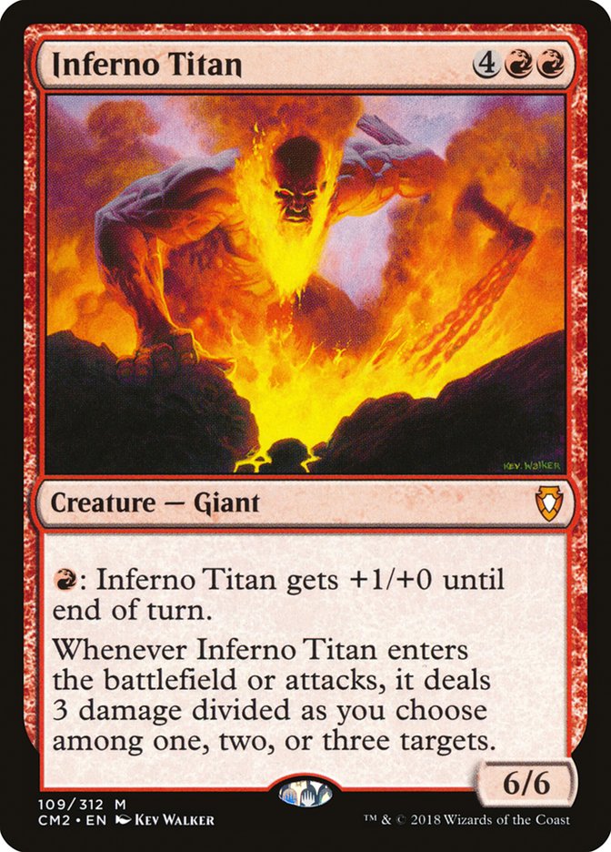 Inferno Titan [Commander Anthology Volume II] Magic: The Gathering