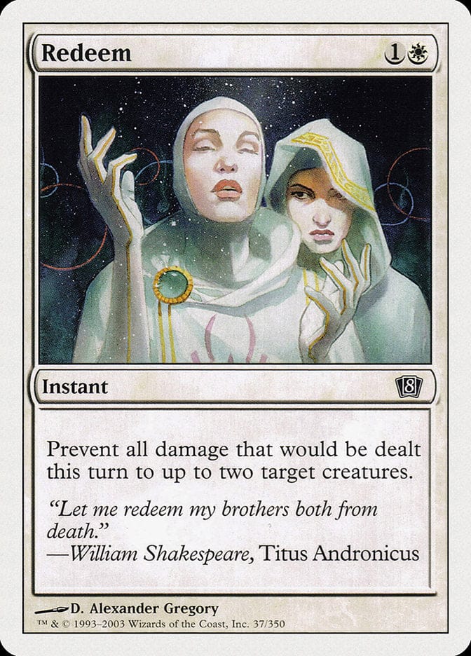 Redeem [Eighth Edition] Magic: The Gathering