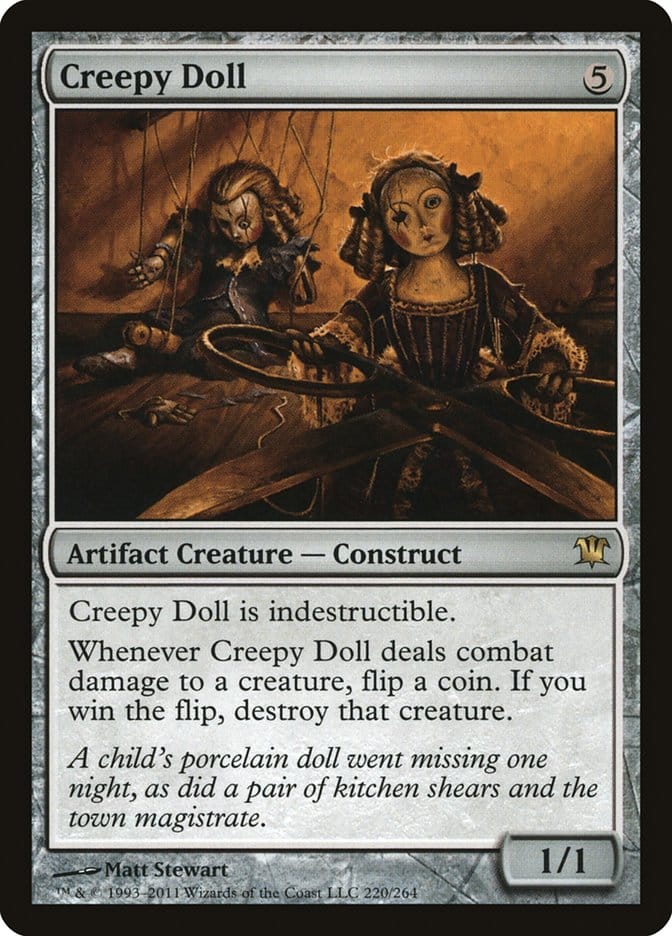 Creepy Doll [Innistrad] Magic: The Gathering