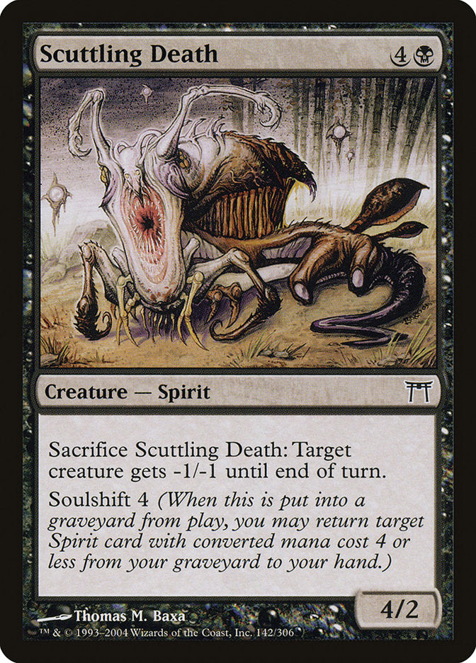 Scuttling Death [Champions of Kamigawa] Magic: The Gathering