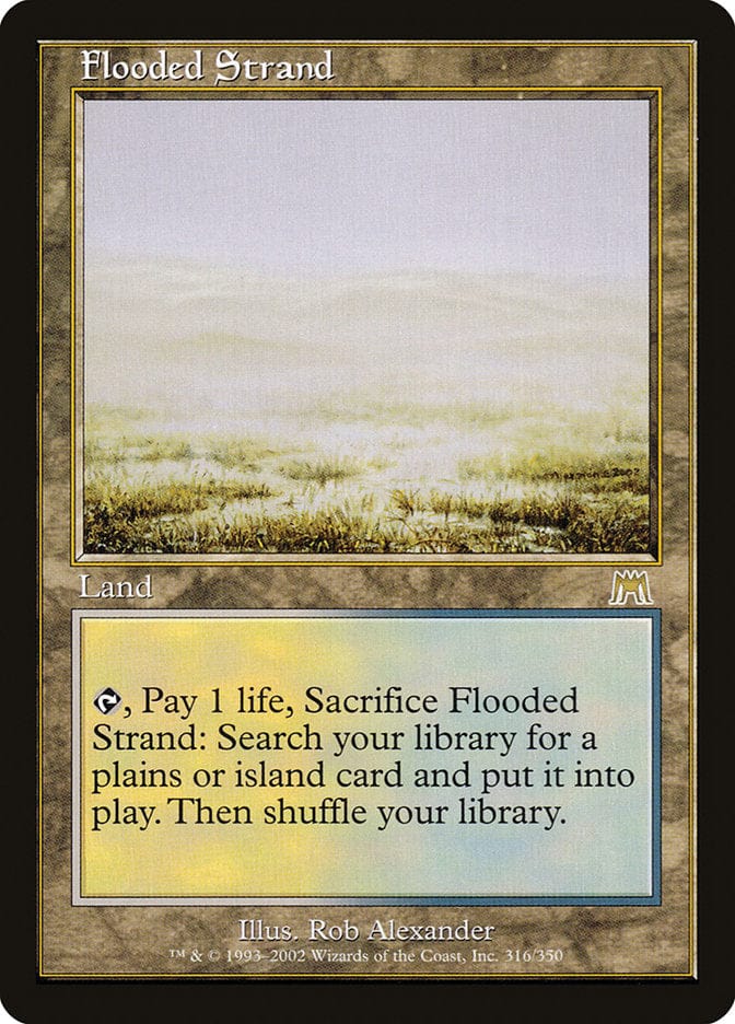 Flooded Strand [Onslaught] Magic: The Gathering