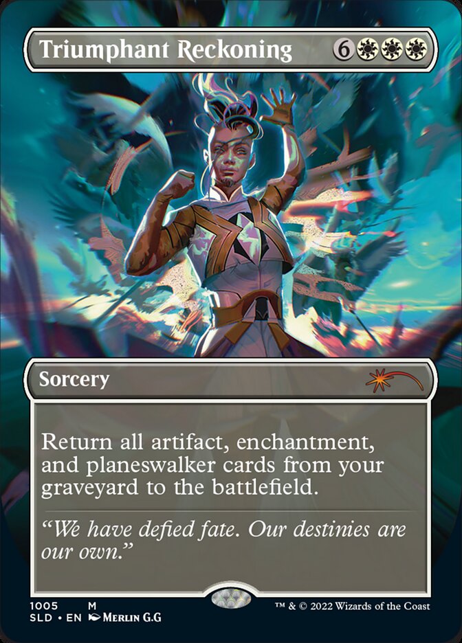 Triumphant Reckoning [Secret Lair Drop Series] Magic: The Gathering