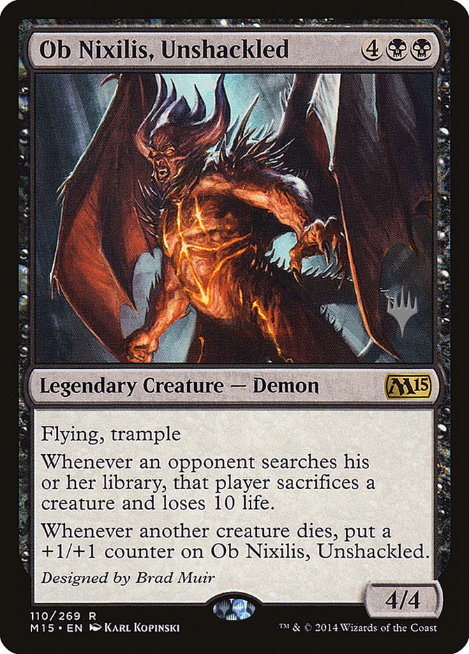 Ob Nixilis, Unshackled [Magic 2015 Promos] Magic: The Gathering