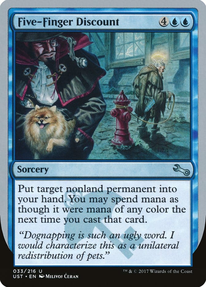 Five-Finger Discount [Unstable] Magic: The Gathering