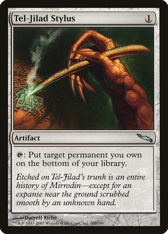 Tel-Jilad Stylus [Mirrodin] Magic: The Gathering