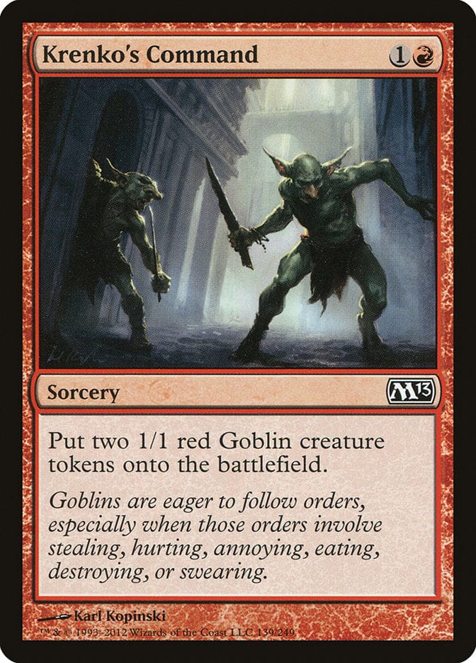 Krenko's Command [Magic 2013] Magic: The Gathering