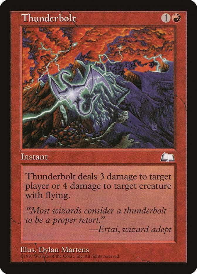 Thunderbolt [Weatherlight] Magic: The Gathering