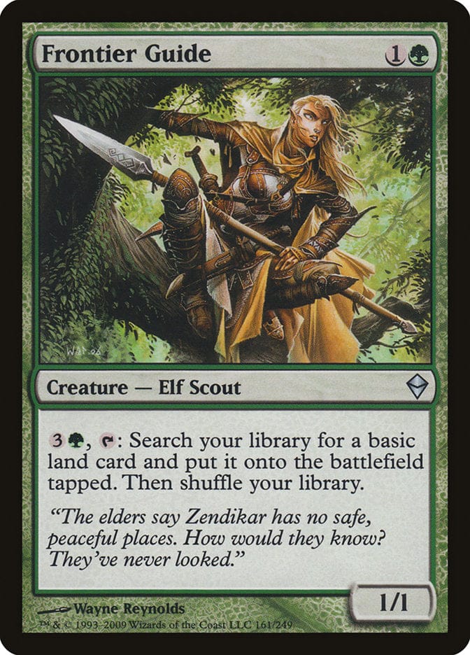 Frontier Guide [Zendikar] Magic: The Gathering