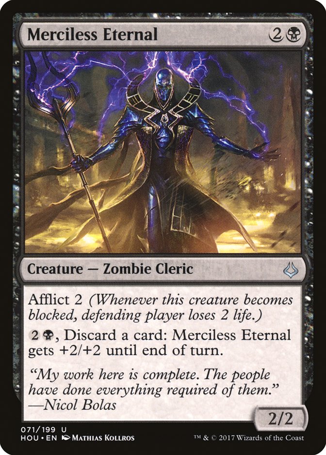 Merciless Eternal [Hour of Devastation] Magic: The Gathering