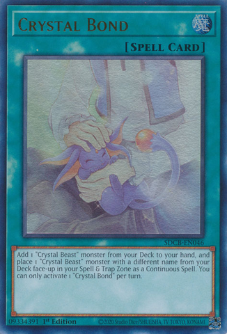 Crystal Bond [SDCB-EN046] Ultra Rare - Yugioh Cards For Your TCG Needs!