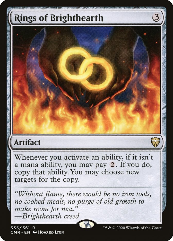 Rings of Brighthearth [Commander Legends] Magic: The Gathering