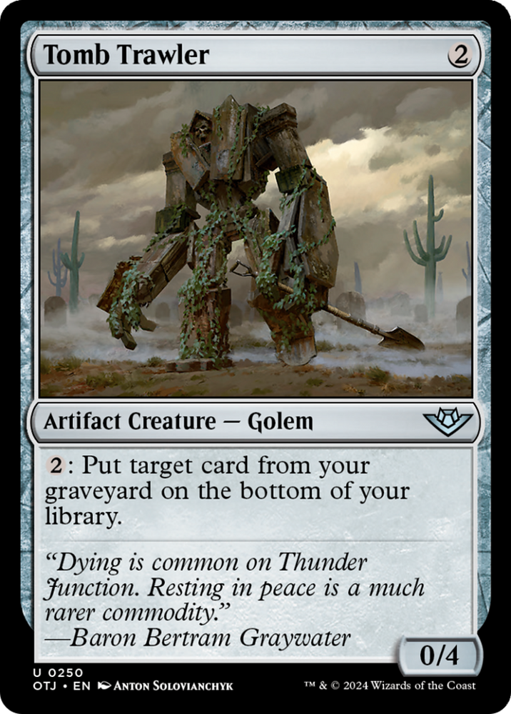 Tomb Trawler [Outlaws of Thunder Junction] Magic: The Gathering
