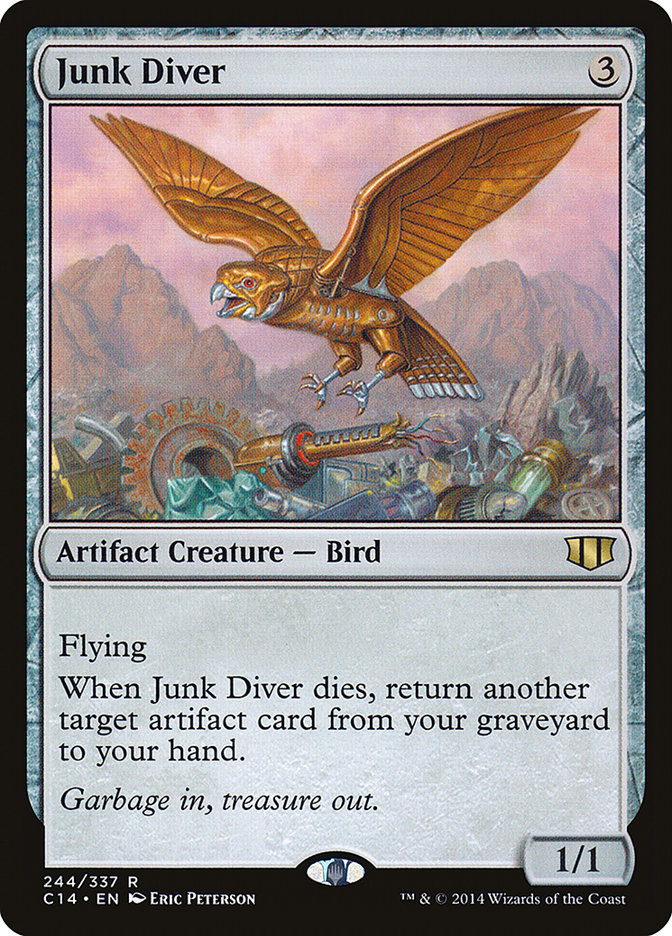 Junk Diver [Commander 2014] Magic: The Gathering