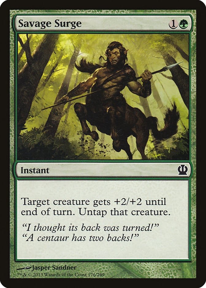 Savage Surge [Theros] Magic: The Gathering