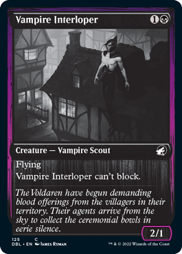 Vampire Interloper [Innistrad: Double Feature] Magic: The Gathering