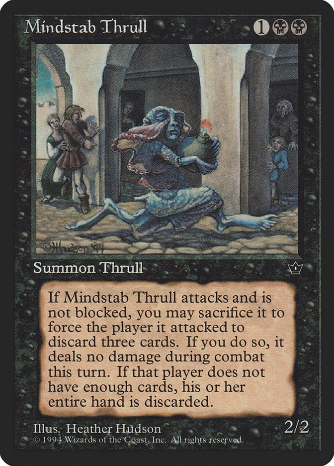 Mindstab Thrull (Heather Hudson) [Fallen Empires] Magic: The Gathering