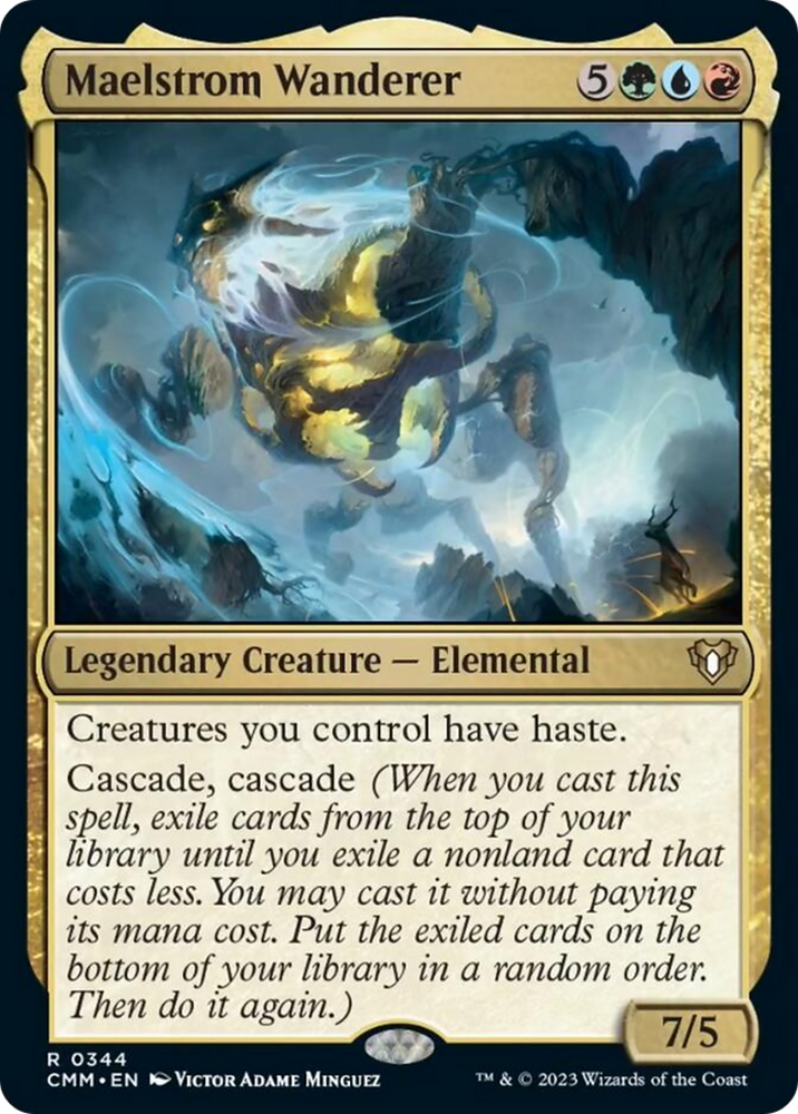 Maelstrom Wanderer [Commander Masters] Magic: The Gathering