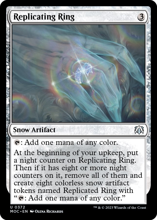 Replicating Ring [March of the Machine Commander] Magic: The Gathering