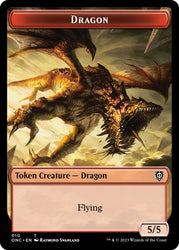 Kobolds of Kher Keep // Dragon Double-Sided Token [Phyrexia: All Will Be One Commander Tokens] Magic: The Gathering