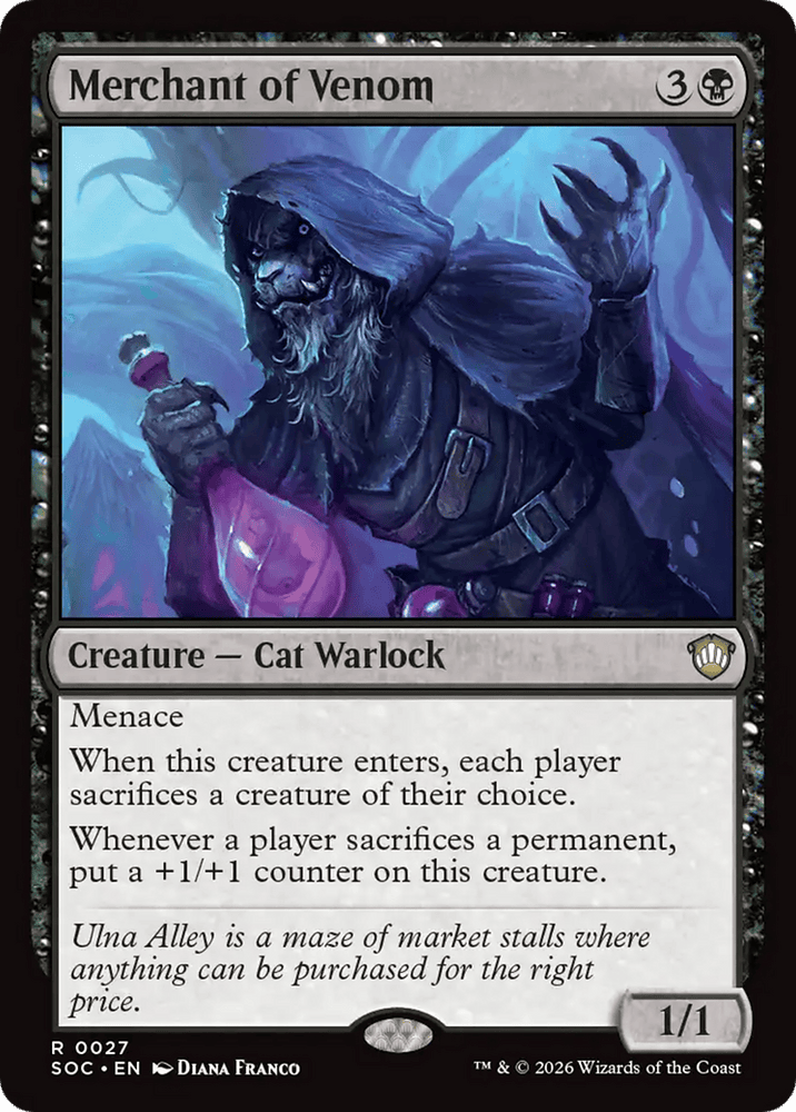 Merchant of Venom [Secrets of Strixhaven Commander]