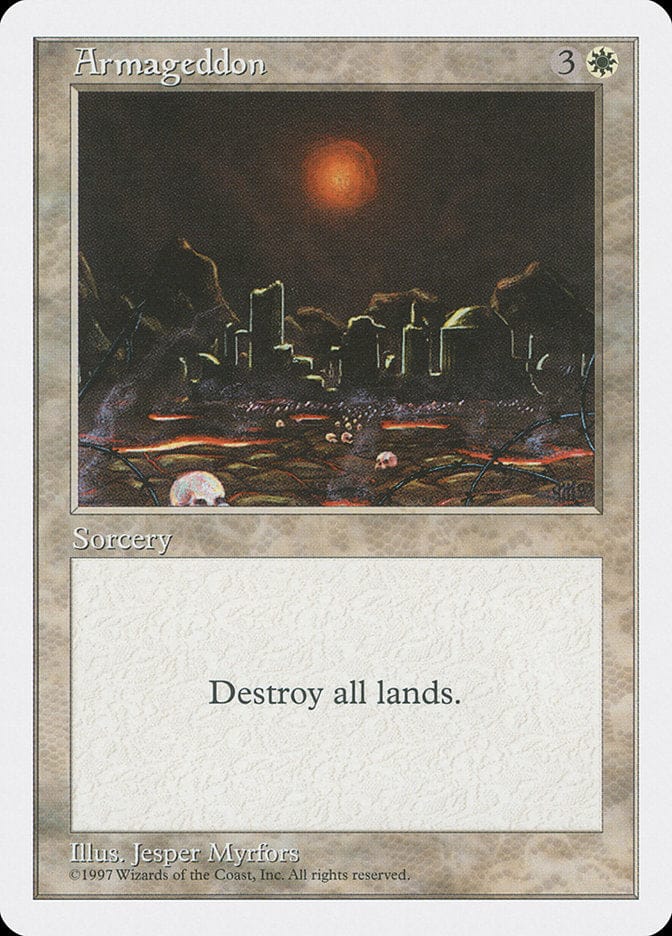 Armageddon [Fifth Edition] Magic: The Gathering