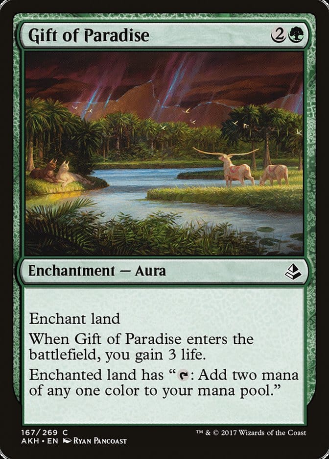 Gift of Paradise [Amonkhet] Magic: The Gathering