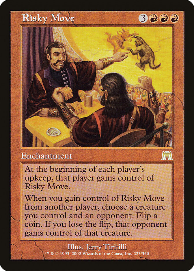Risky Move [Onslaught] Magic: The Gathering