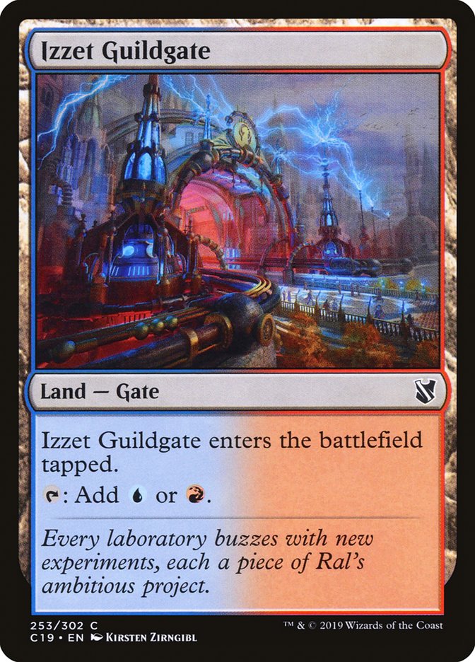Izzet Guildgate [Commander 2019] Magic: The Gathering