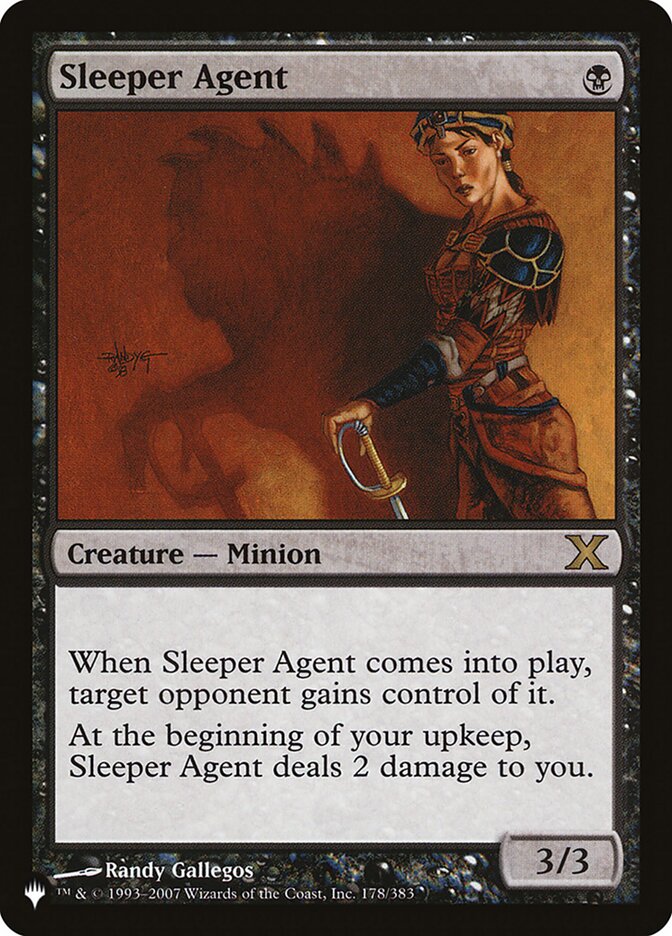 Sleeper Agent [The List] Magic: The Gathering