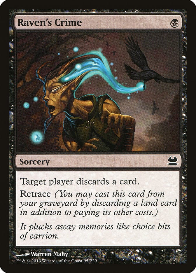 Raven's Crime [Modern Masters] Magic: The Gathering