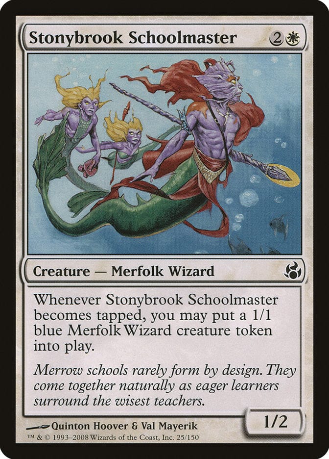 Stonybrook Schoolmaster [Morningtide] Magic: The Gathering