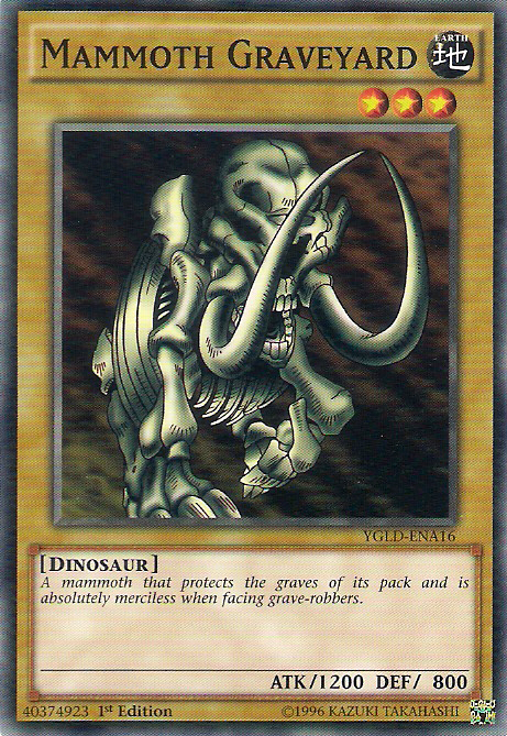 Mammoth Graveyard [YGLD-ENA16] Common Yu-Gi-Oh!