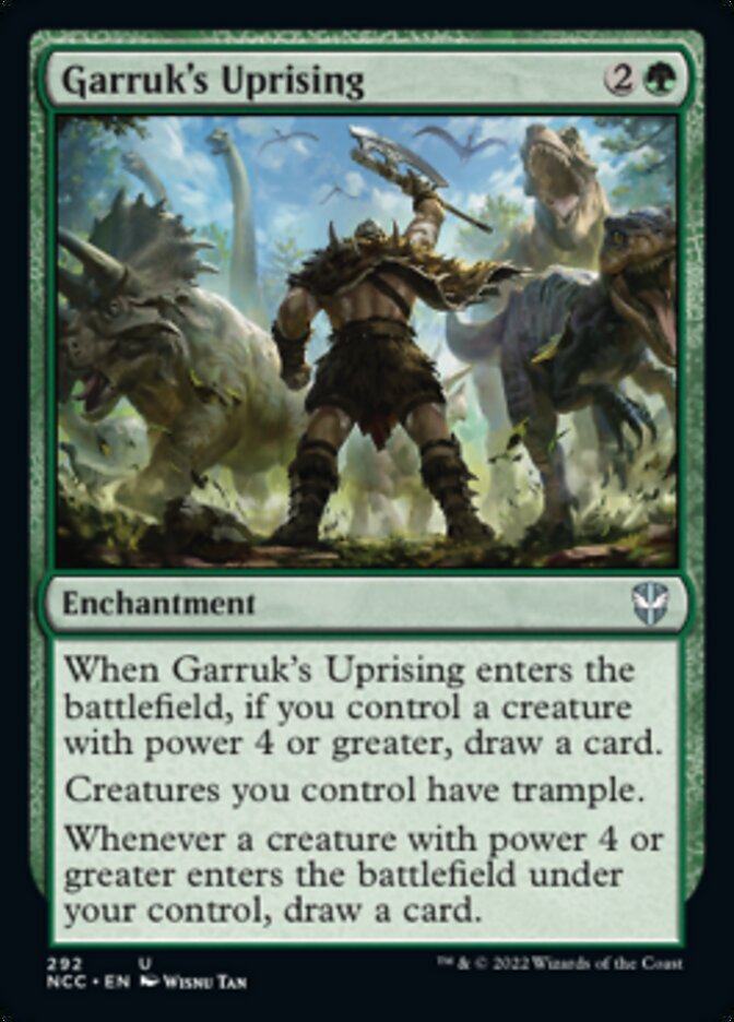 Garruk's Uprising [Streets of New Capenna Commander] Magic: The Gathering
