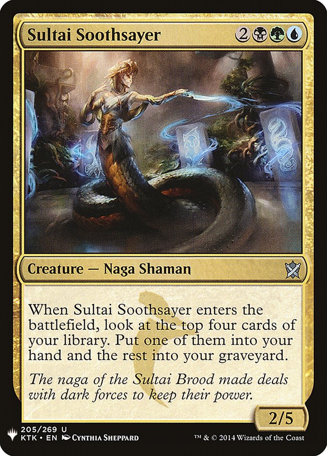 Sultai Soothsayer [Mystery Booster] Magic: The Gathering