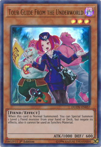 Tour Guide From the Underworld [DUOV-EN057] Ultra Rare - Yugioh Cards For Your TCG Needs!