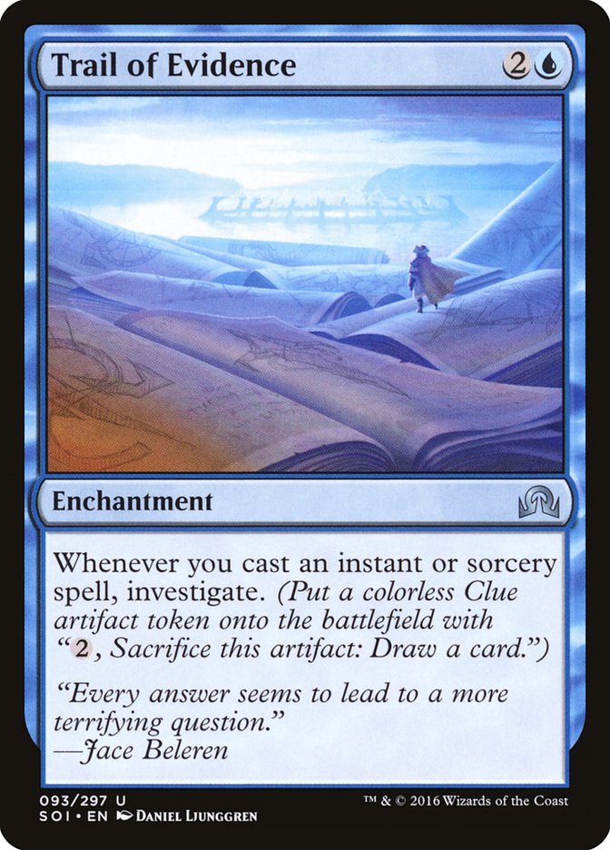 Trail of Evidence [Shadows over Innistrad] Magic: The Gathering