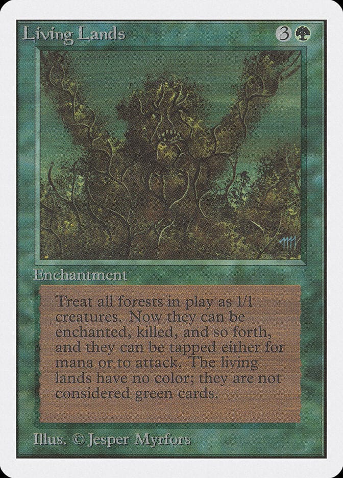Living Lands [Unlimited Edition] Magic: The Gathering