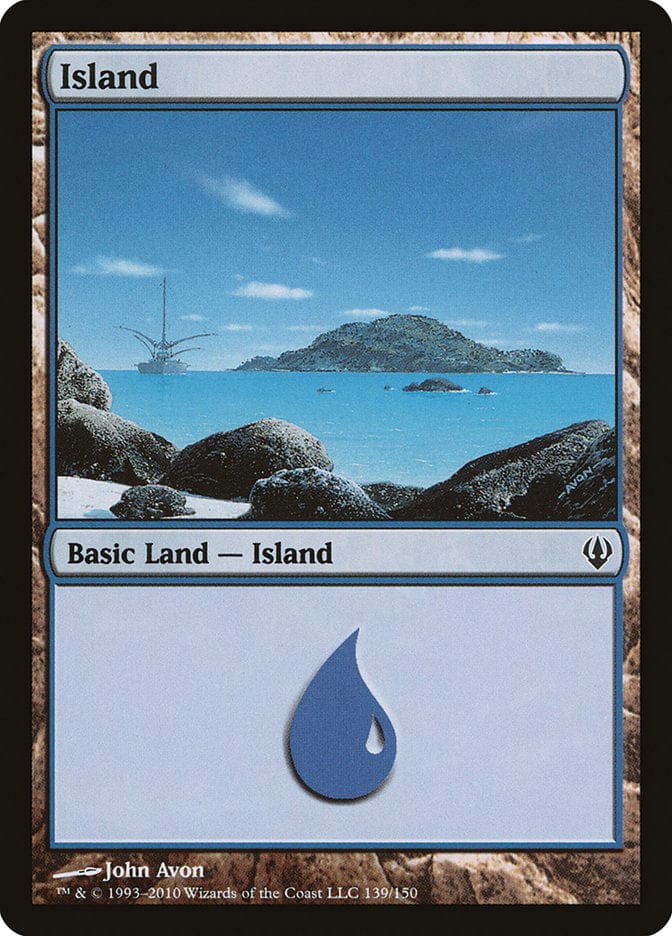 Island (139) [Archenemy] Magic: The Gathering