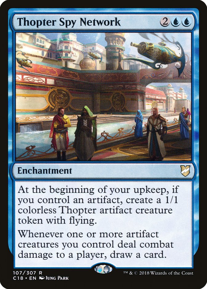 Thopter Spy Network [Commander 2018] Magic: The Gathering