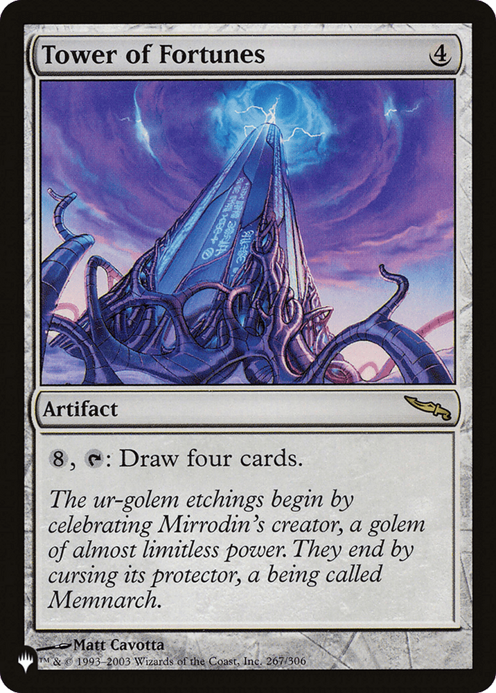Tower of Fortunes [The List] Magic: The Gathering