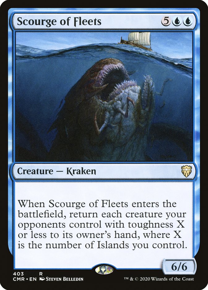 Scourge of Fleets [Commander Legends] Magic: The Gathering