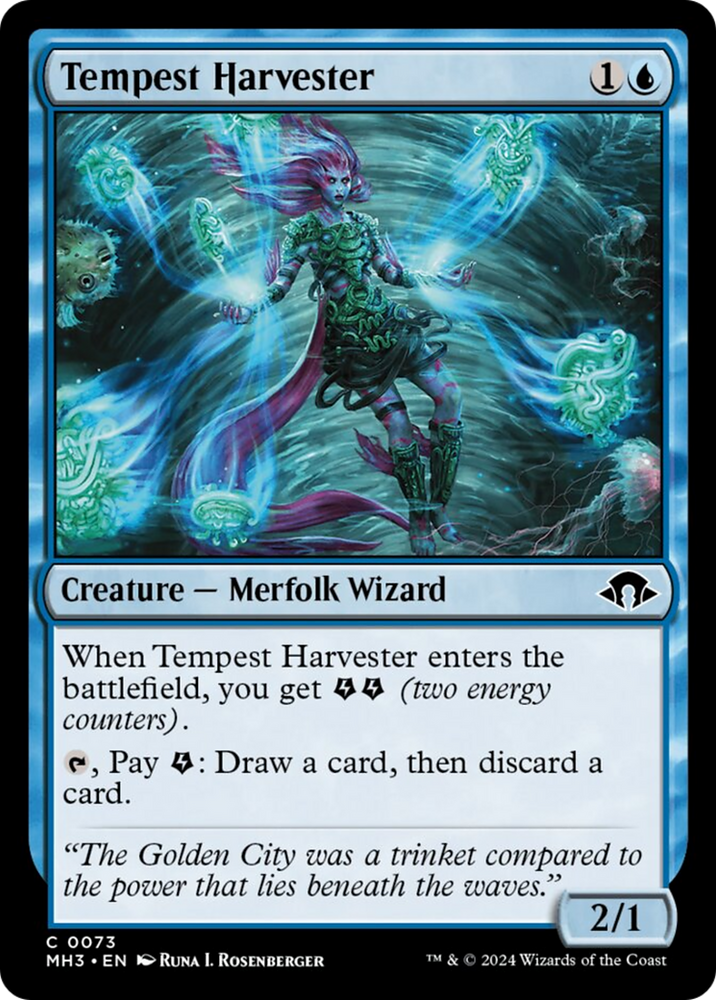 Tempest Harvester [Modern Horizons 3] Magic: The Gathering