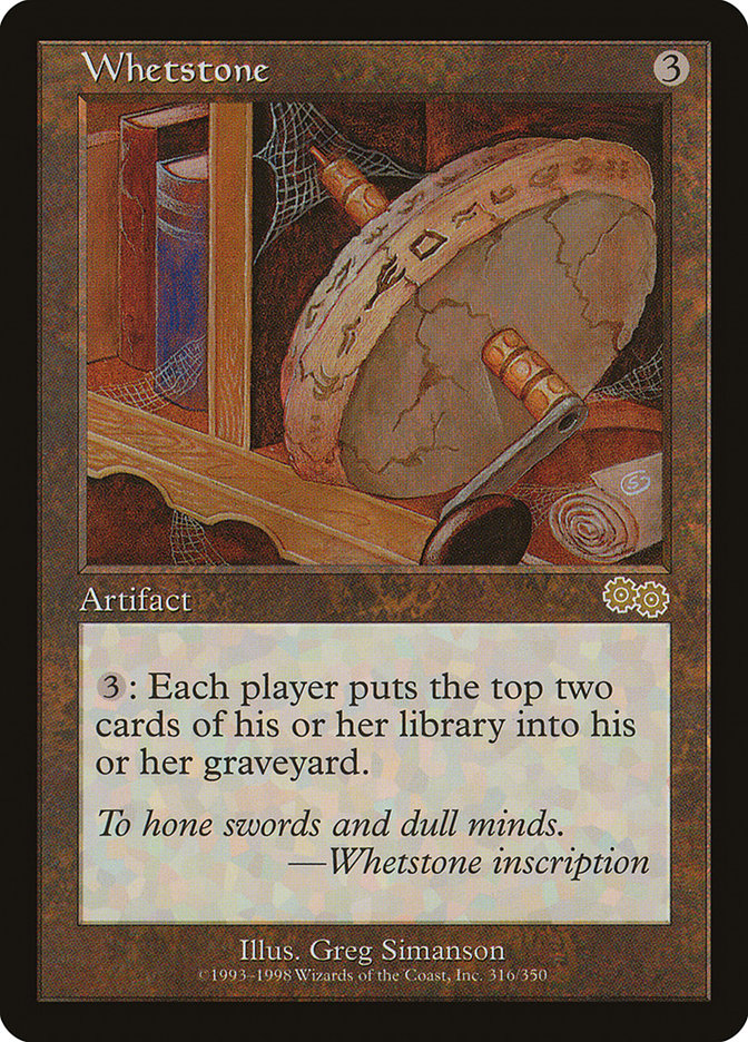 Whetstone [Urza's Saga] Magic: The Gathering