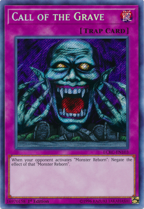 Call of the Grave [LCKC-EN103] Secret Rare Yu-Gi-Oh!