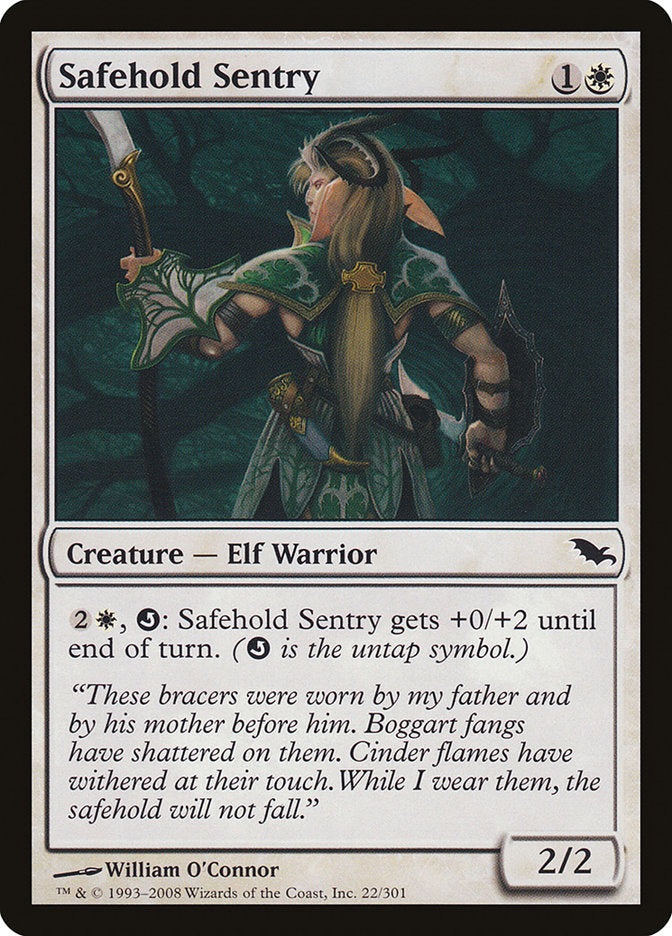 Safehold Sentry [Shadowmoor] Magic: The Gathering