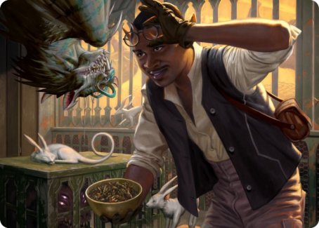 Bennie Bracks, Zoologist Art Card [Streets of New Capenna Art Series] Magic: The Gathering