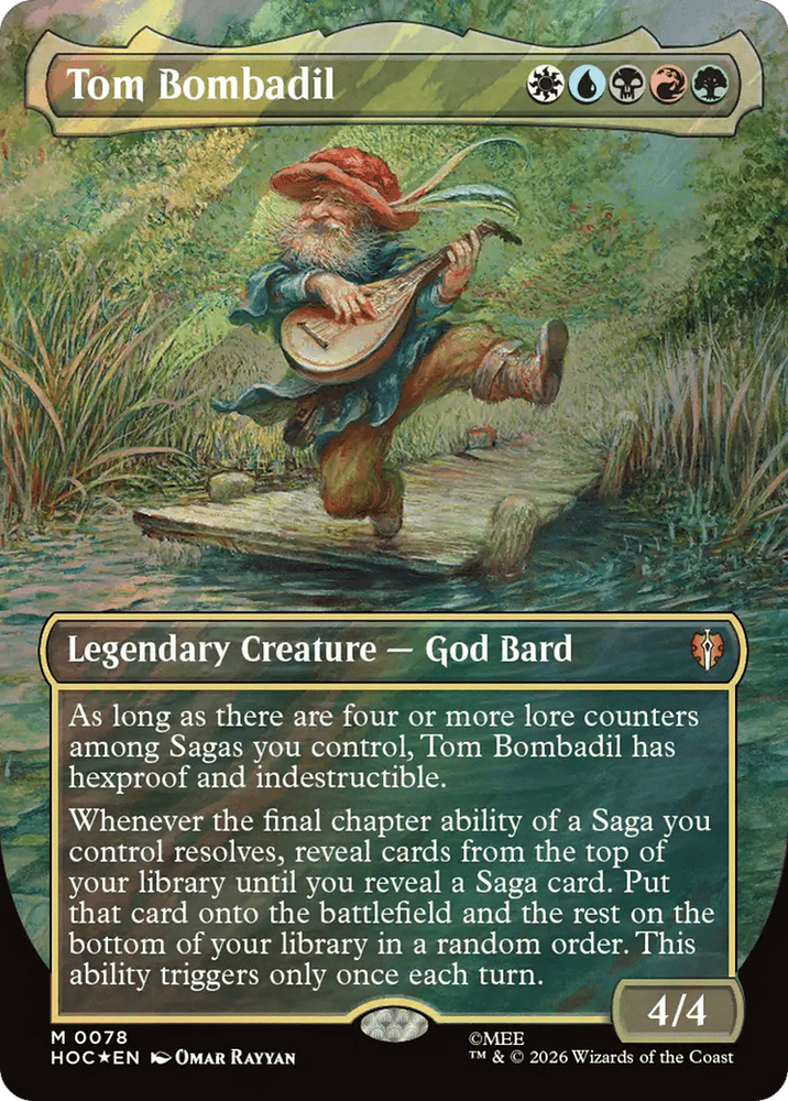 Tom Bombadil (Borderless) (Surge Foil) [The Hobbit]