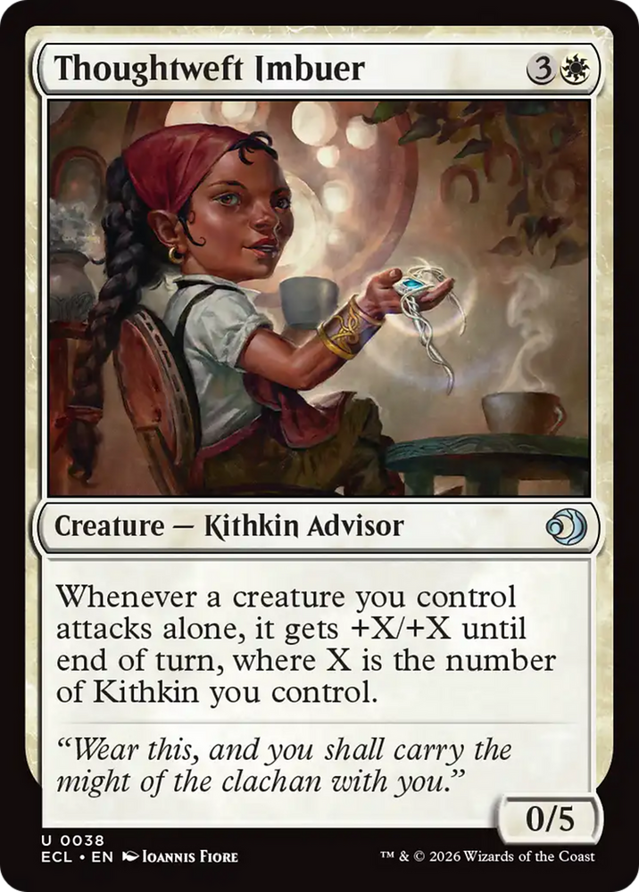 Thoughtweft Imbuer [Lorwyn Eclipsed] Magic: The Gathering