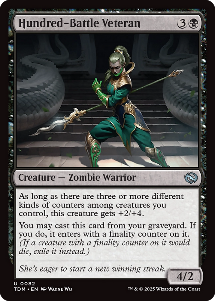 Hundred-Battle Veteran [Tarkir: Dragonstorm] Magic: The Gathering