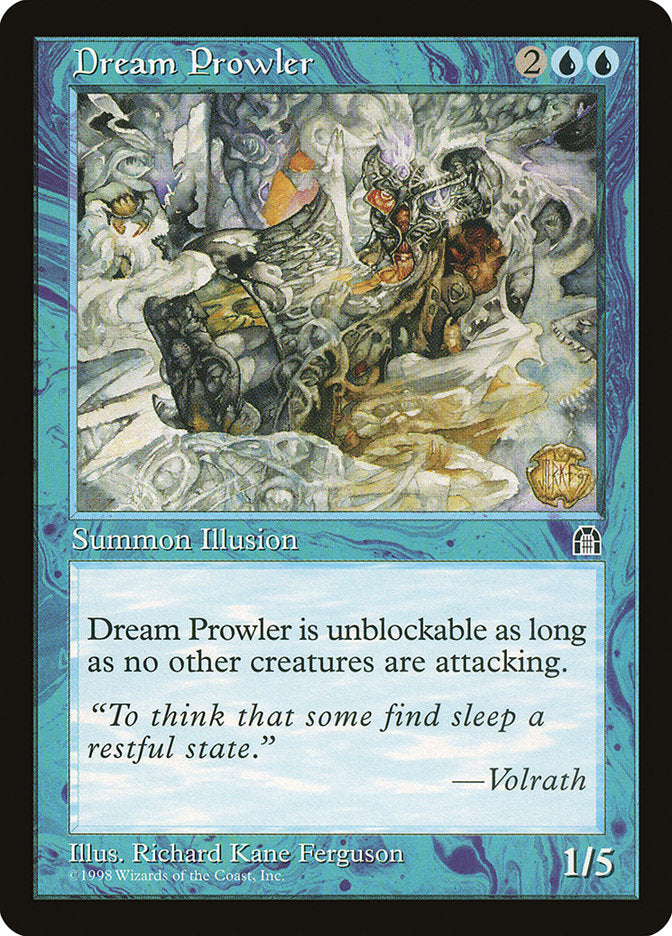 Dream Prowler [Stronghold] Magic: The Gathering